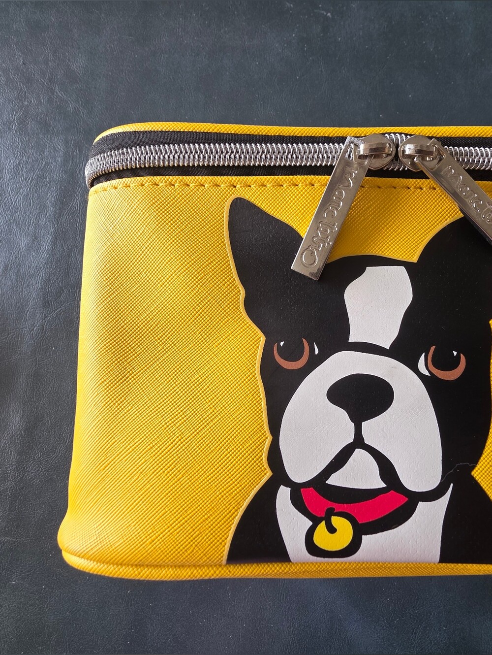 Marc Etro Yellow Boston Travel Pouch